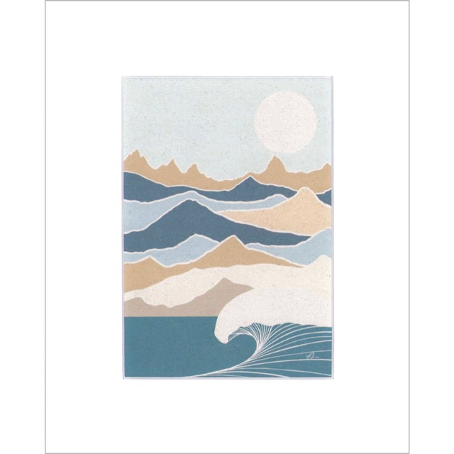 Mellow / ファビアン ラヴァター / マットプリント / Sサイズ