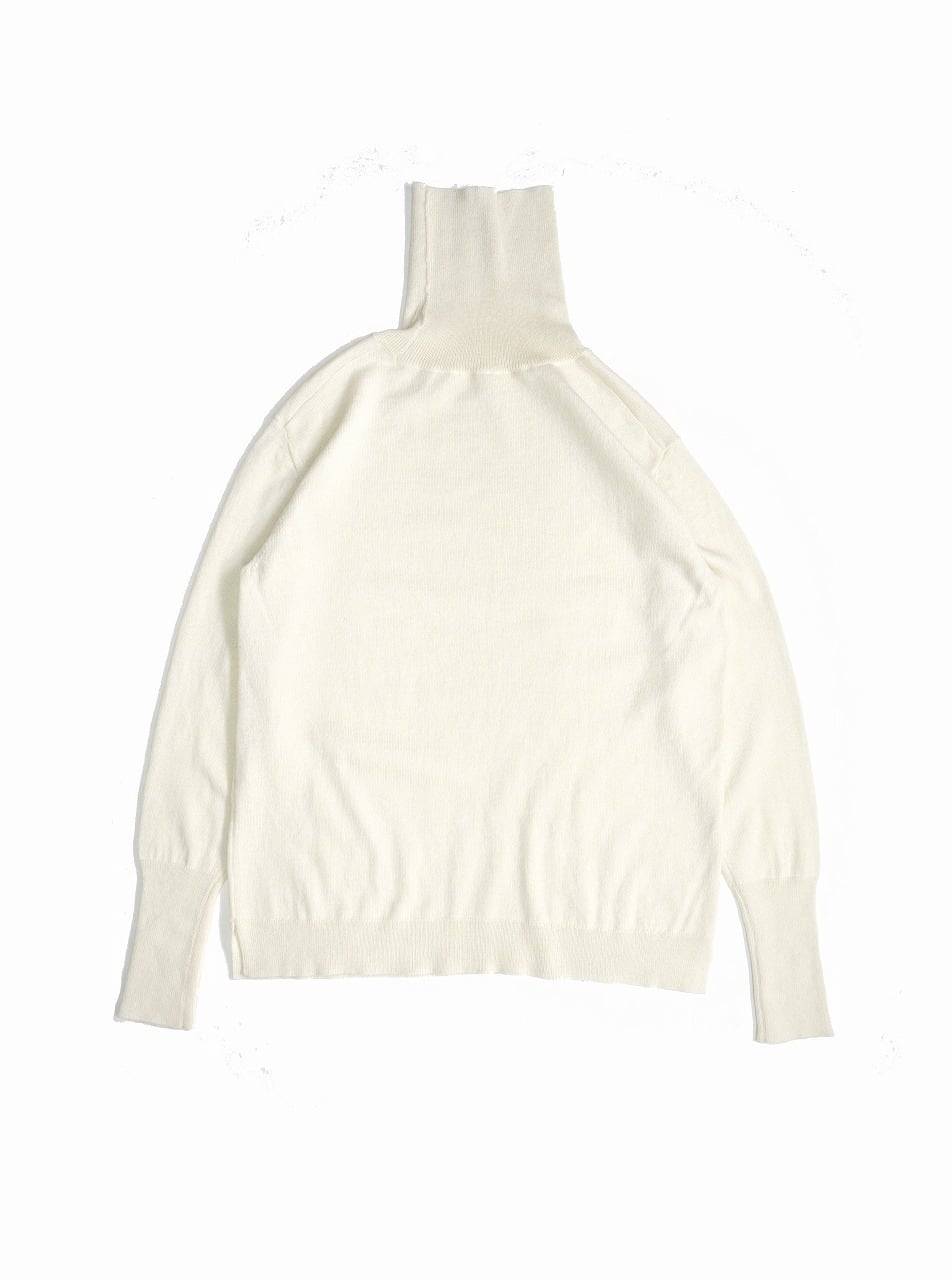 Cashmere Silk High Neck P/O
