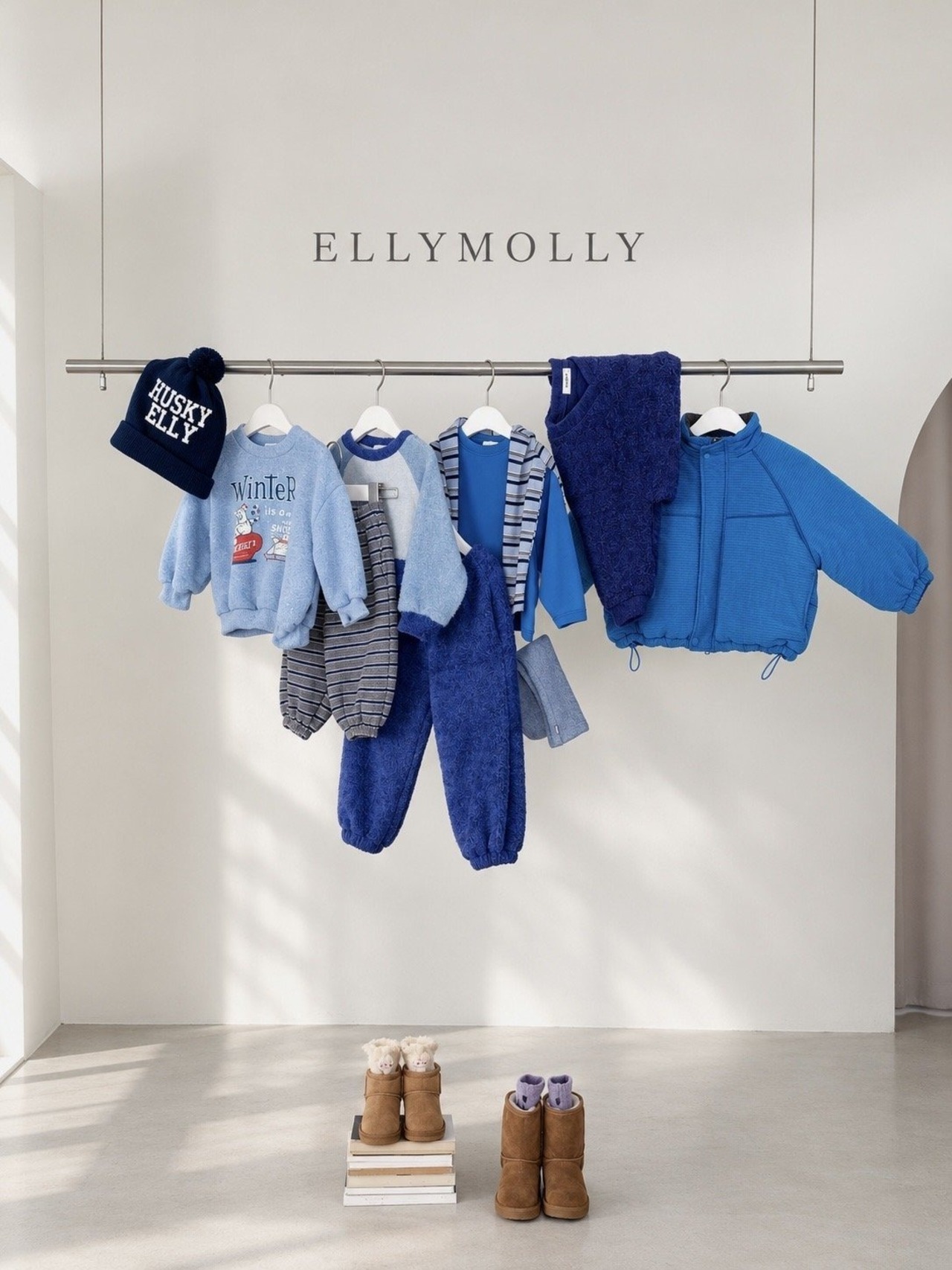 エリーモリー / ELLY MOLLY / ウィンタースノートレーナー / 韓国子供服 / ジュニア / 26winter〖取寄〗*13~19号*
