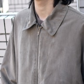 Gary Player fake suede blouson greige