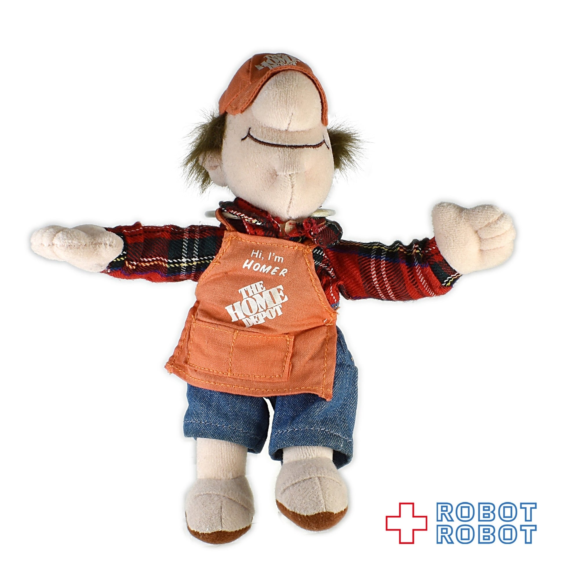 ヴィンテージ The   ホームデポ プラッシュ人形 HOME DEPOT ホームデポ ミニぬいぐるみ | ROBOTROBOT