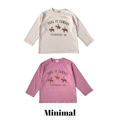 MINIMAL［取寄］cowboy tee 26autumn
