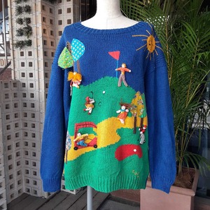 3D Desing sweater / 3D デザイン セーター