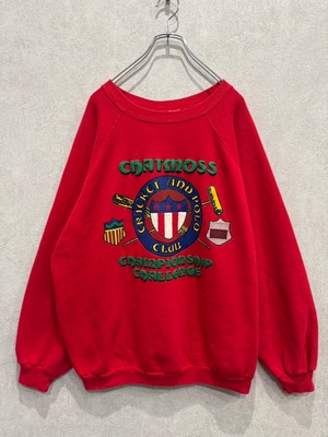 Tultex  スウェット レッド 3X 90s USA製 古着