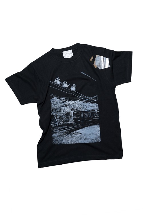 NO.1068　江ノ電の通るTシャツ【神奈川】【Sサイズ】