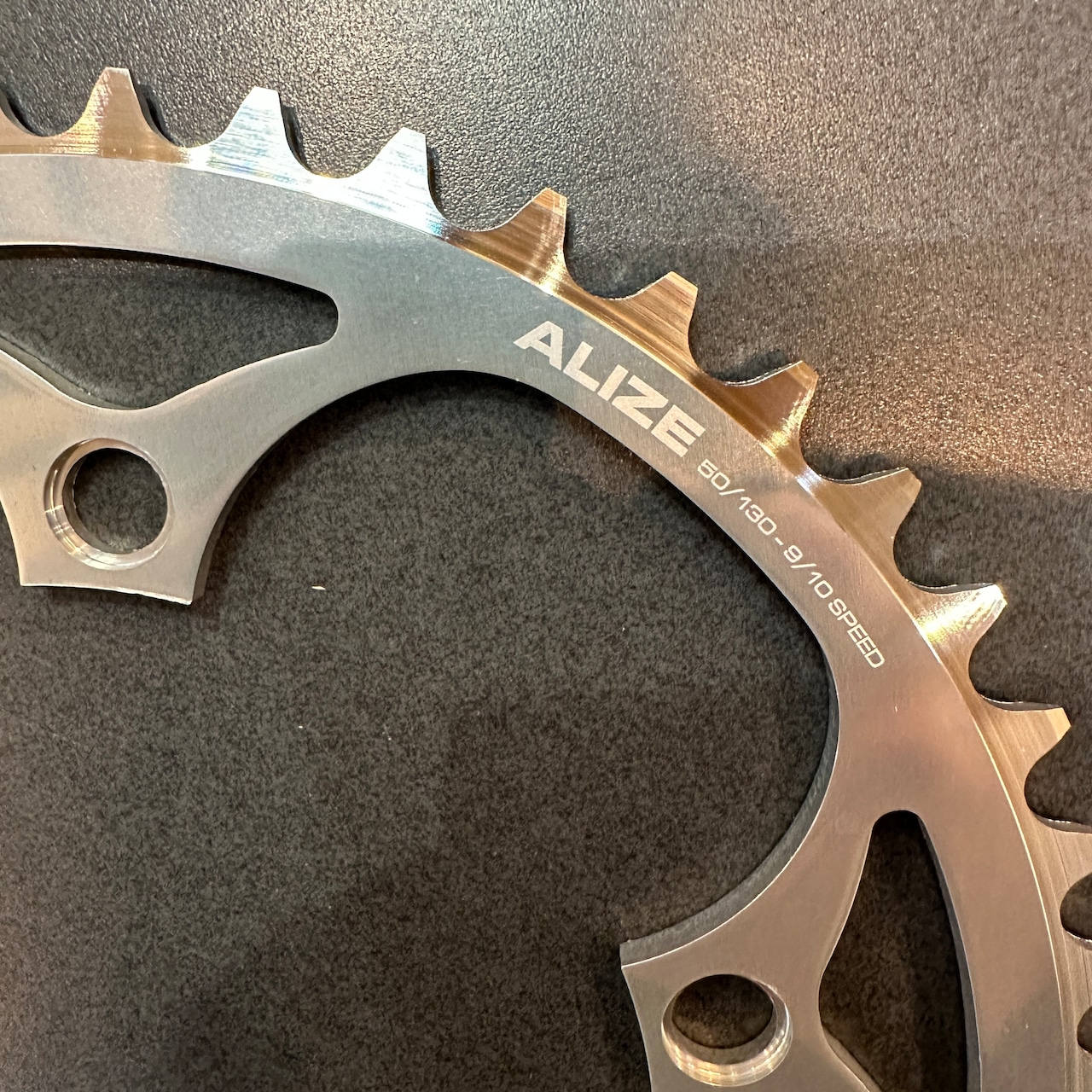T.A.Alize Outer Chainring Silver  130PCD / 50T