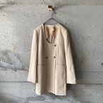 Beige long jacket