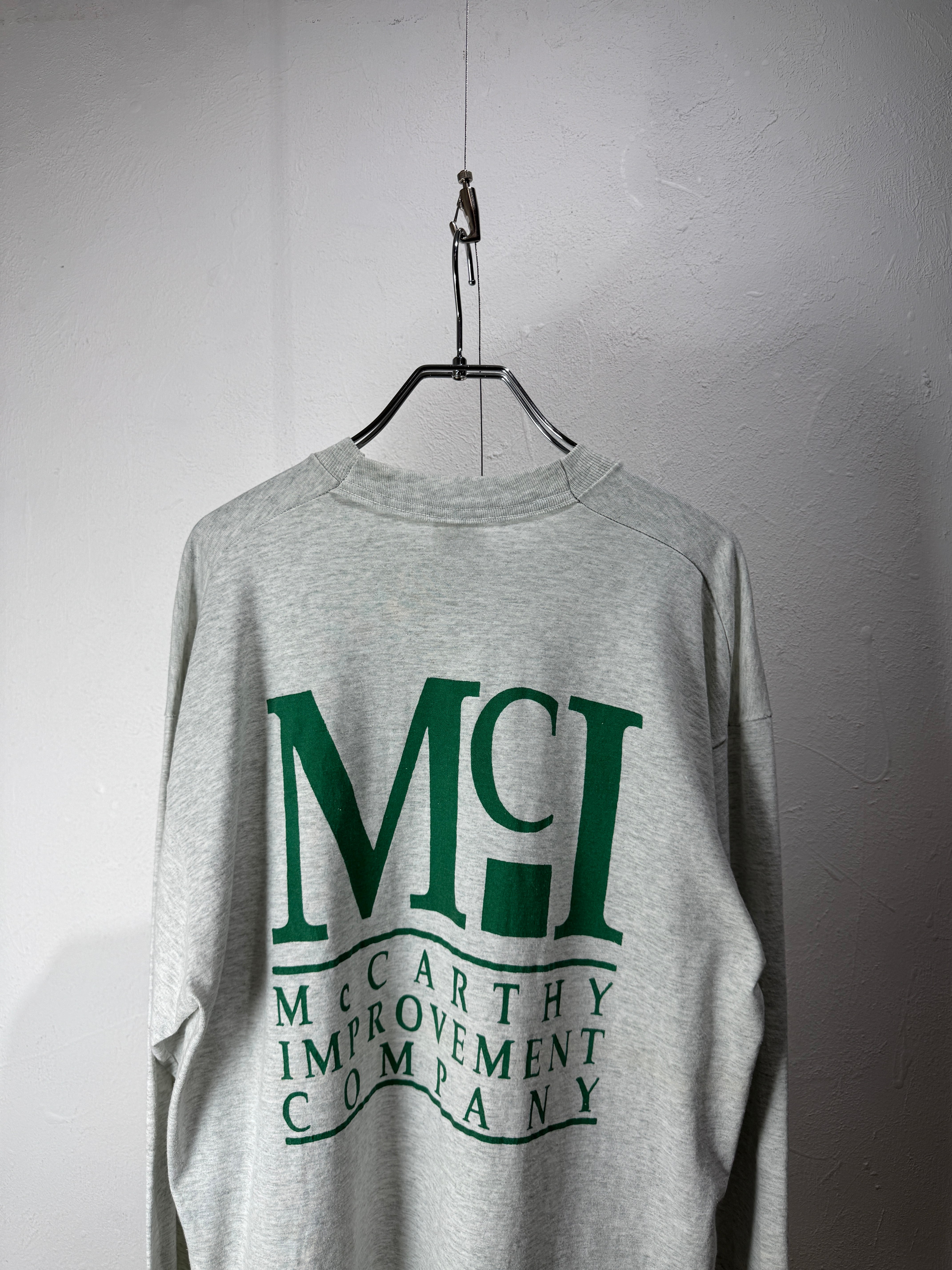 90’s USA Made “McCarthy Improvement Company” Long Sleeve T-shirt