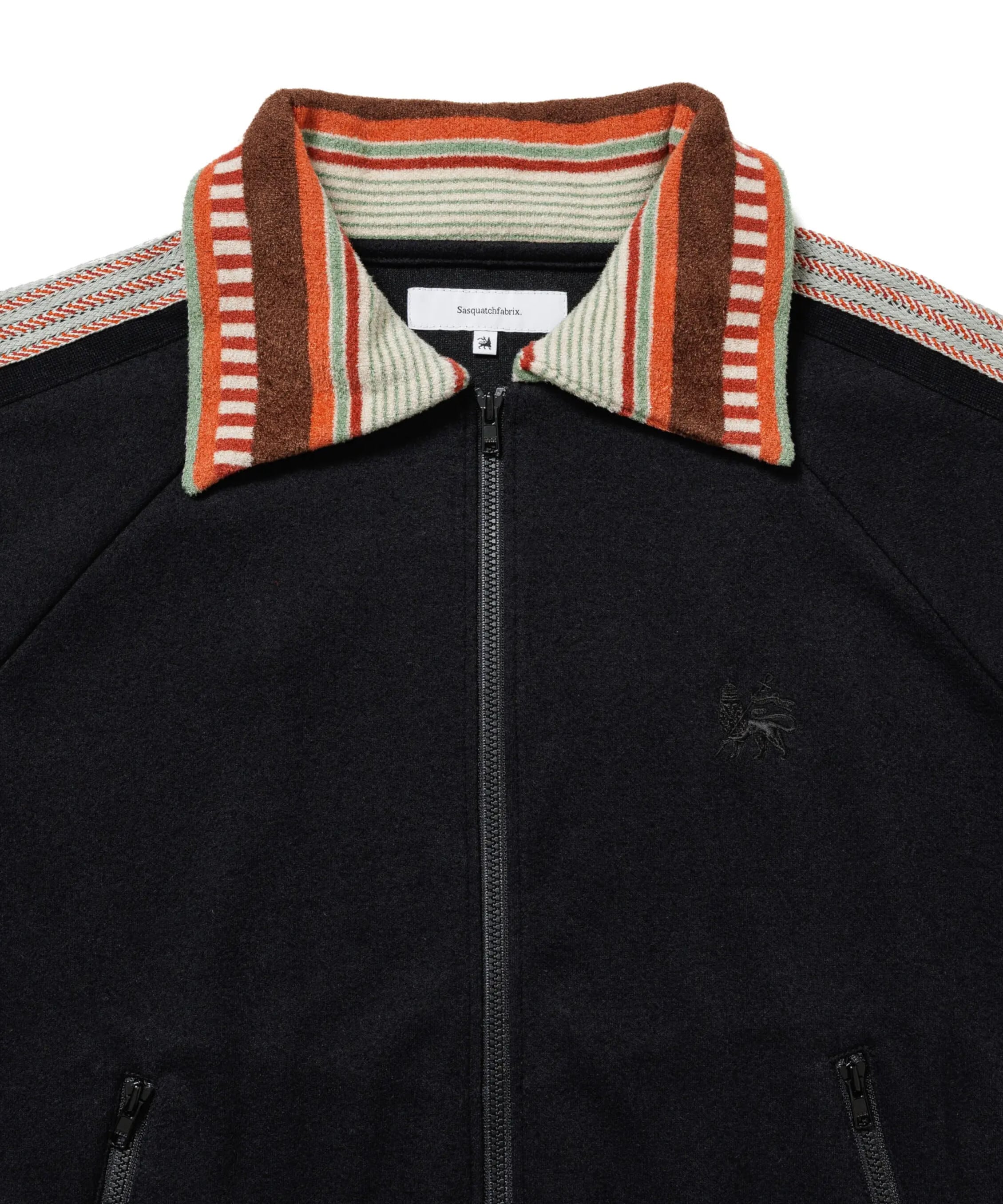 Sasquatchfabrix. / 25SS-CSS-001 MEX TRACK JACKET (BLACK Sasquatchfabrix. / 25SS-CSS-001 MEX TRACK JACKET (BLACK