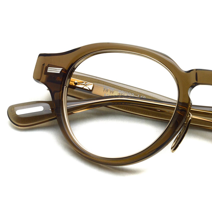YUICHI TOYAMA / U-129 RS DFW / 03 Brown/White Gold クリアブラウン