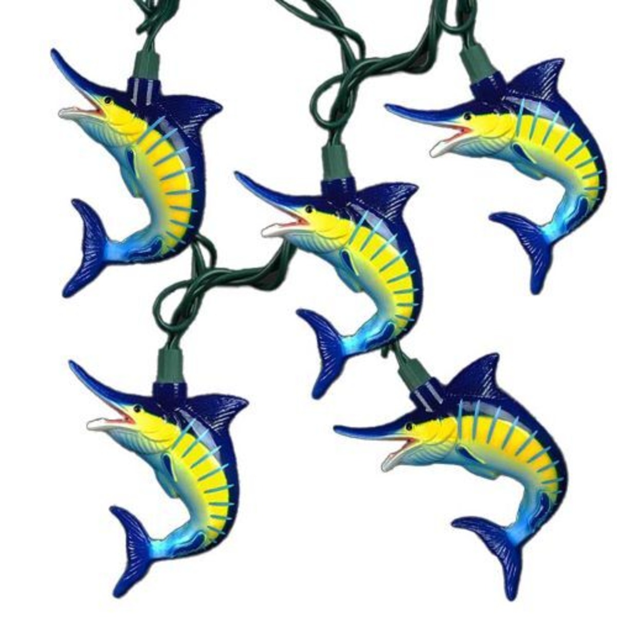 Marlin String Lights LED 10球 マリン カジキ ストリングライト イルミネーション ライト 電飾 業務用 ガーデン ...