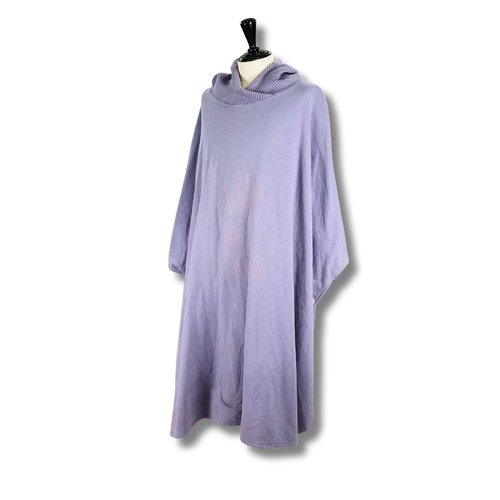 ZETA ZUKKI of italy スウェットポンチョ（ワンサイズ）｜NA479