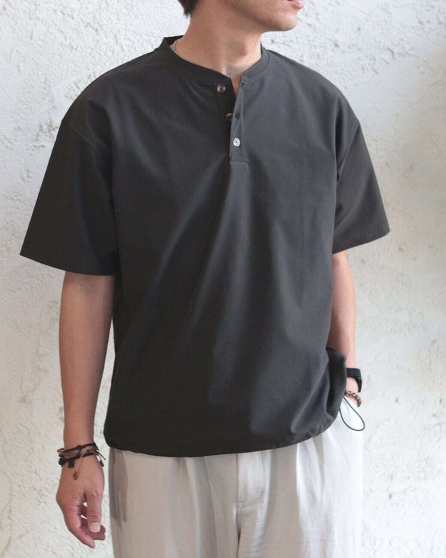【Select】ヘンリーネックT　(260465)