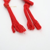 タヒチアンダンス イイ ハンドタッセル レッド系 小物 小道具 ペア 両手 赤 ケース セット ケース付き 紐 フラダンス 練習 レッスン イベント ステージ ポンポン 鮮やか 発表会 パフォーマンス モレ