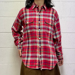 POLO RALPH LAUREN Plaid Flannel shirt   L975