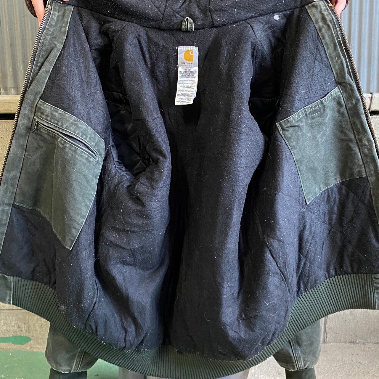 Carhartt カーハート アクティブジャケット メンズM 古着 ダック地 