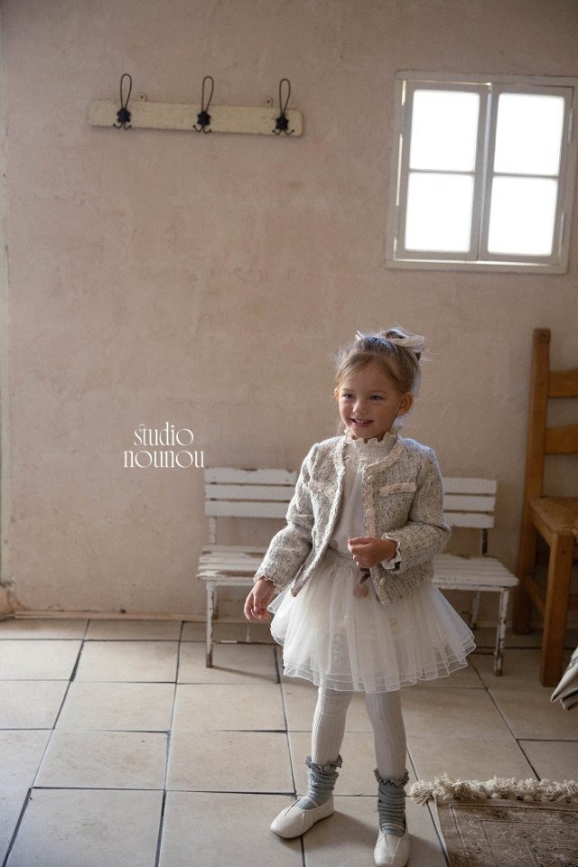 【予約商品】2025 冬 新作 STUDIO NOUNOU スタジオヌヌ キャロルシャースカート