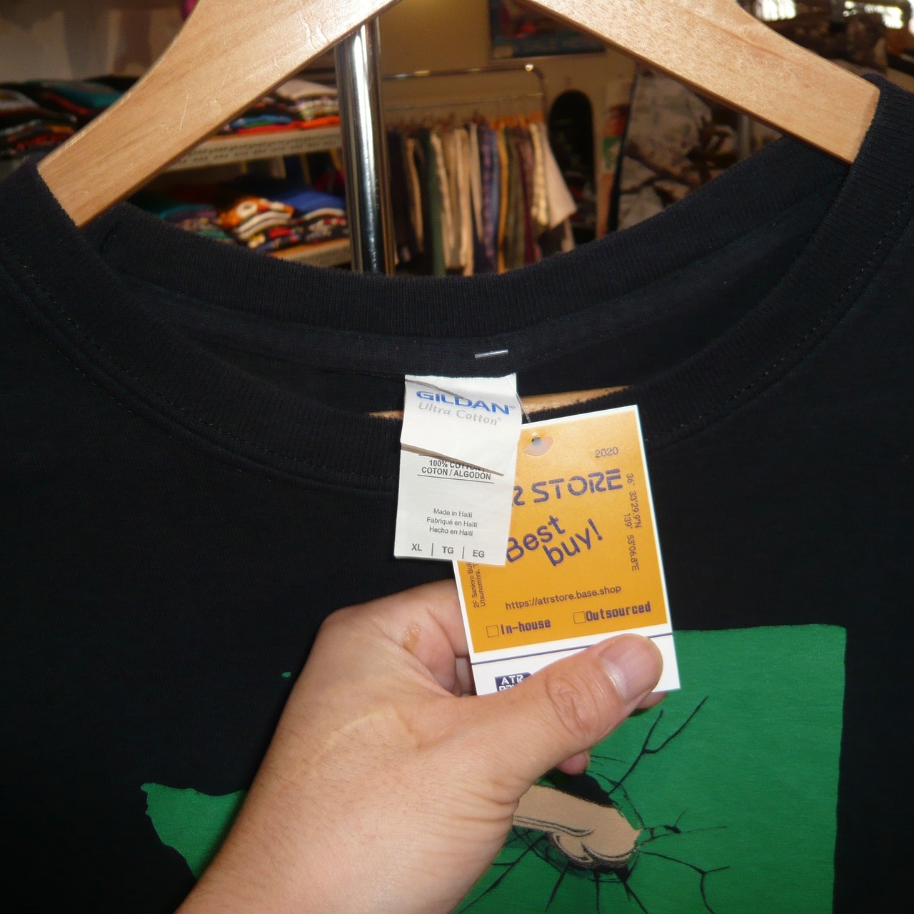 00s FUCK WASHINGTON Tシャツ