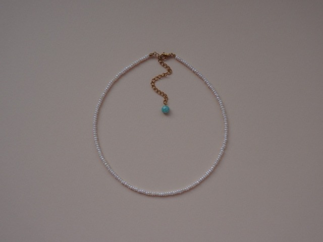 【 PURE 】baby pearl necklace