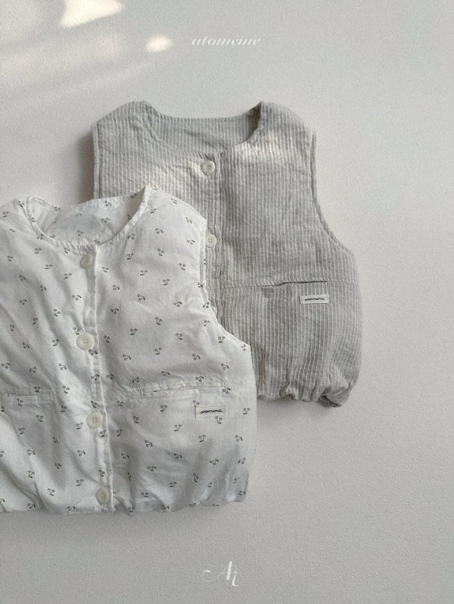 【取寄】atomeme｜cloud vest｜クラウドベスト｜S-XL｜10m-4y｜26 spring