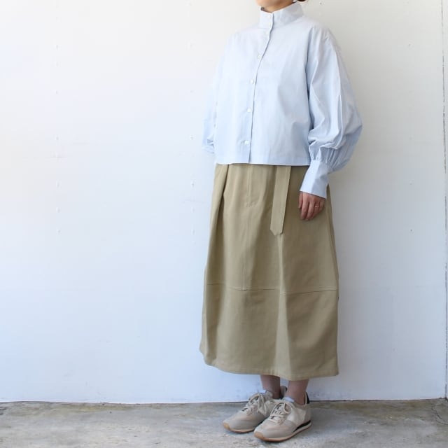 HAVERSACK ベルテッドコクーンスカート Belted Cocoon Skirt （Beige