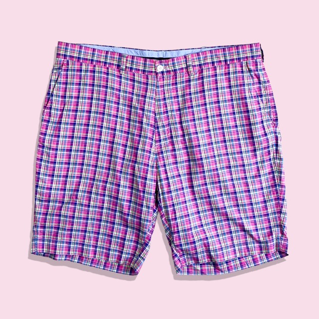 90s POLO GOLF RALPH LAUREN madras check short pants