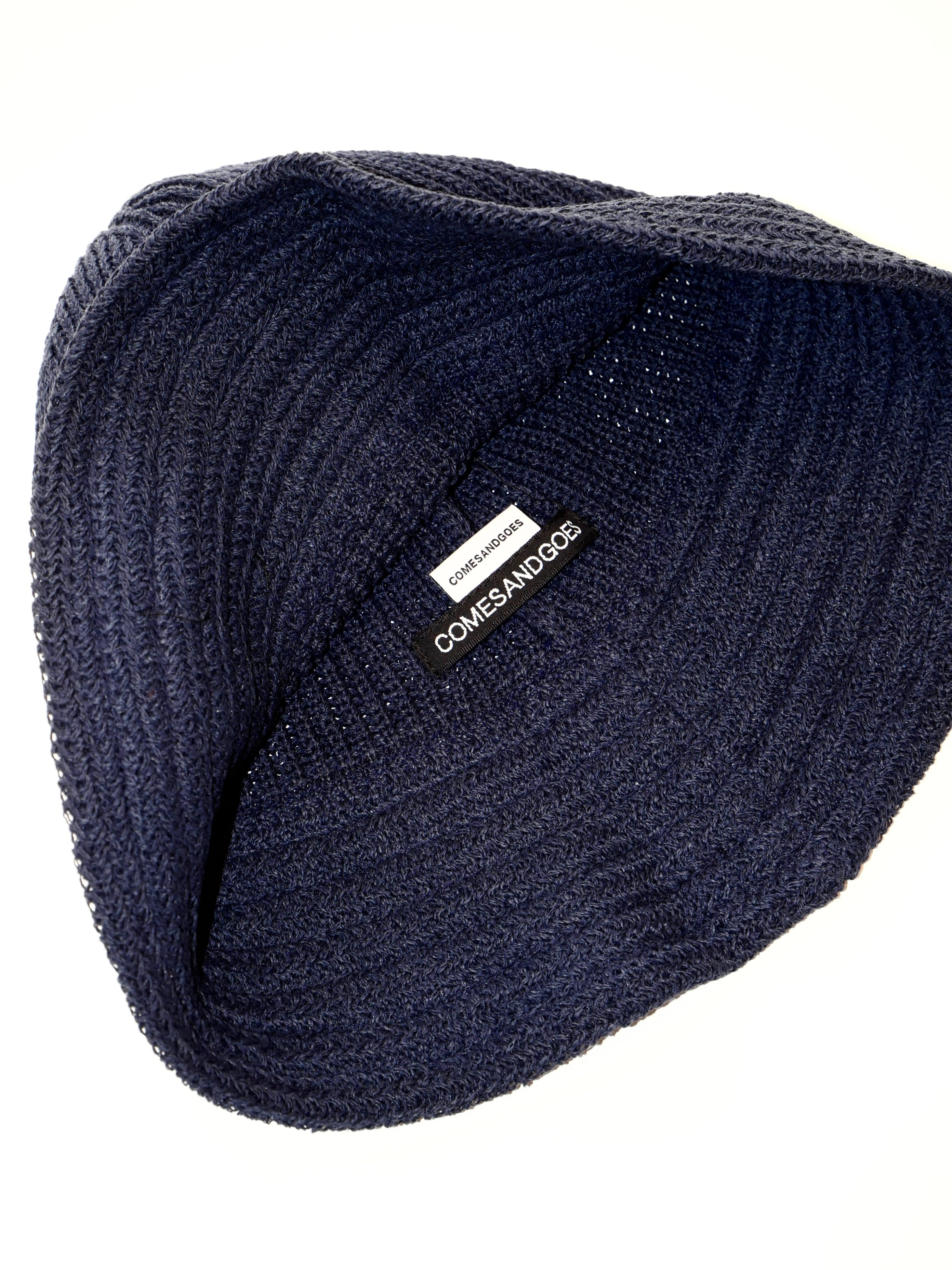 COMESANDGOES 和紙 BALLOON HAT (Navy) | CONSTRUCT1