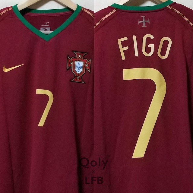 ポルトガル代表 06 Nike ホーム半袖 ユニフォーム 7 Figo フィーゴ インポートl Qoly Lfb Vintage ポルトガル代表 06 Nike ホーム半袖 ユニフォーム 7 Figo フィーゴ インポートl Qoly Lfb Vintage