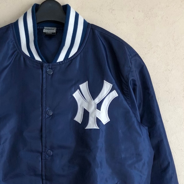 【Lサイズ】Majestic社製 New York Yankees ニューヨーク ヤンキース スタジアムジャンパー