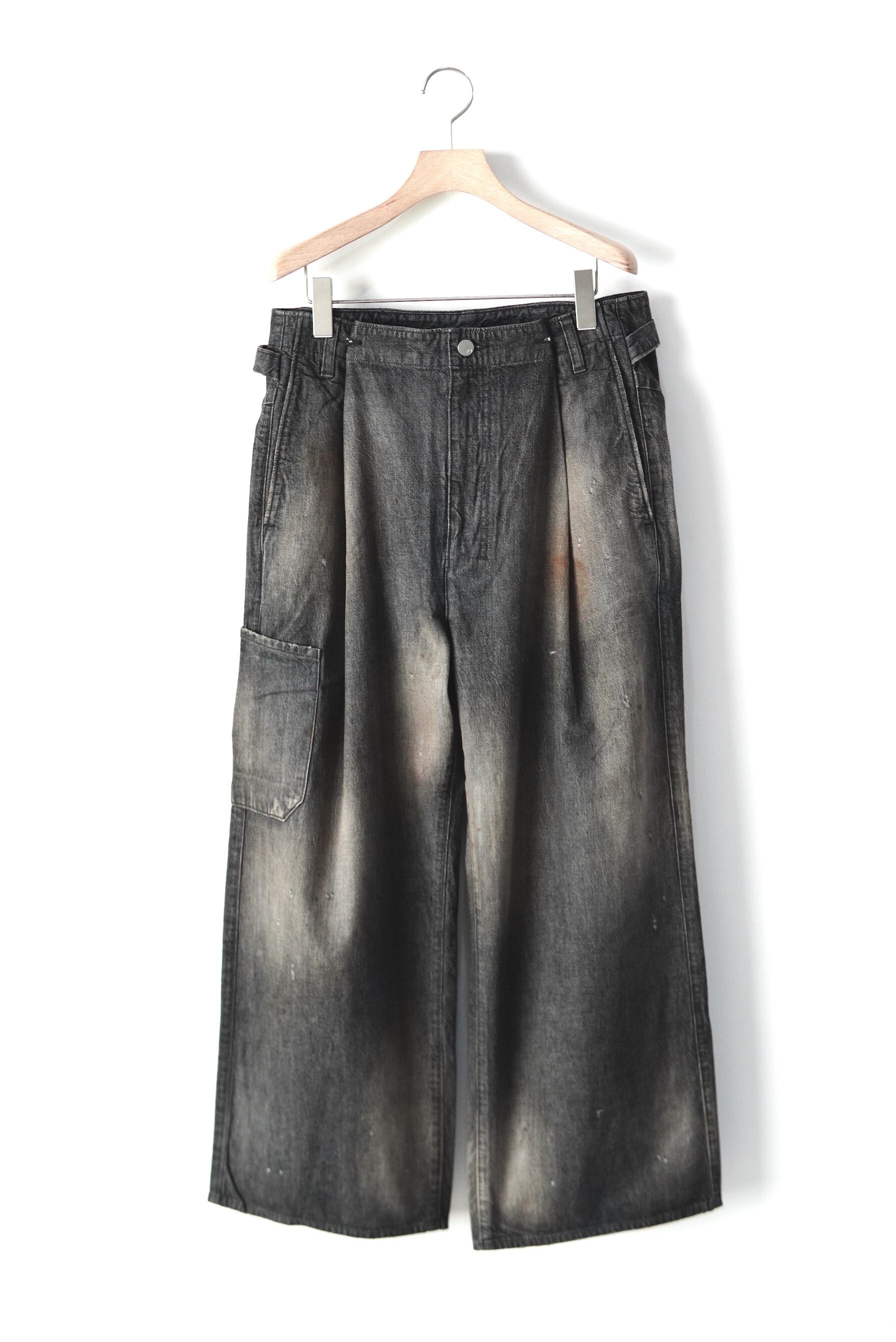 ANCELLM / DENIM PAINTER PANTS / ANC-PT139 | POETRY