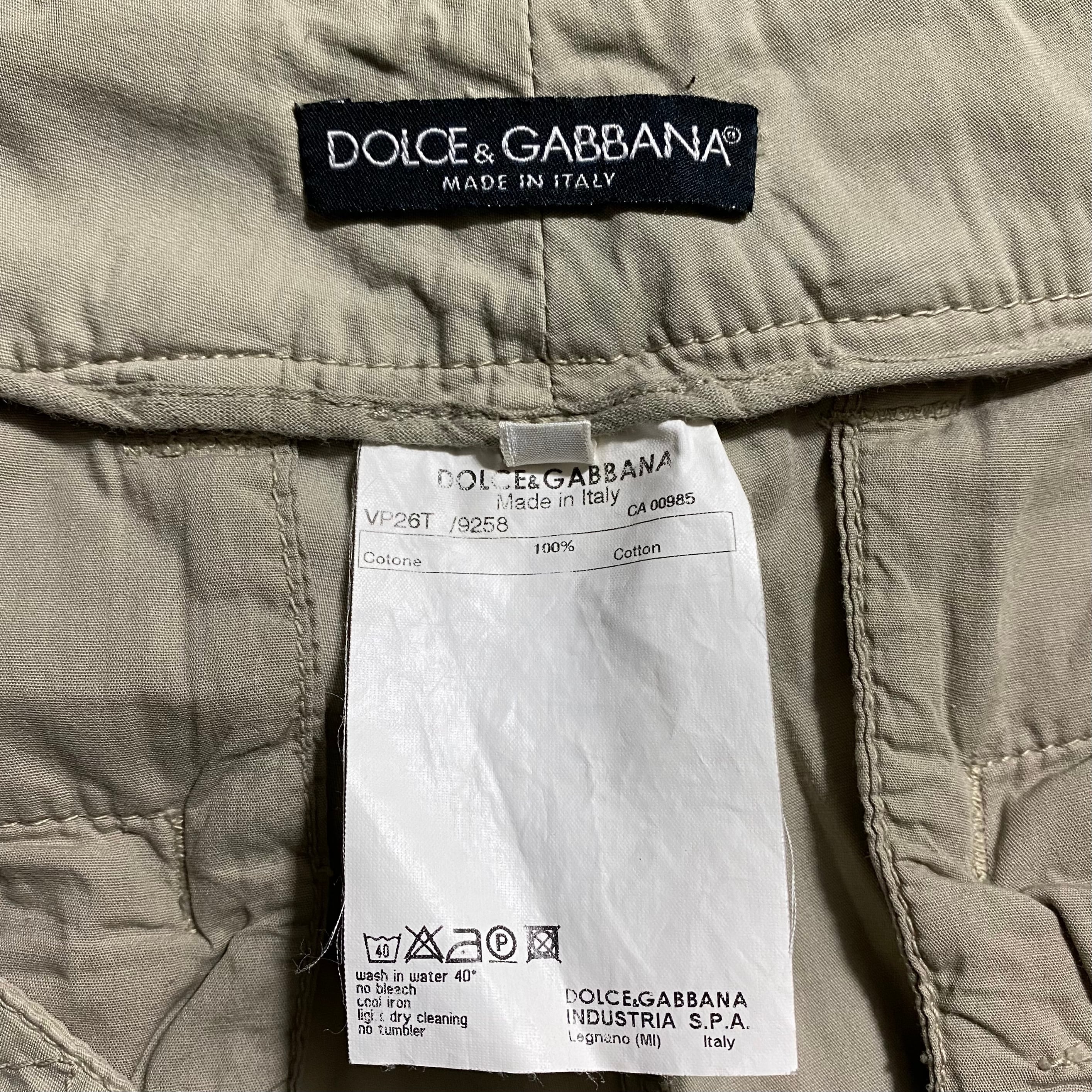 archive 2004SS DOLCE&GABBANA graffiti cargo pants | NOIR ONLINE