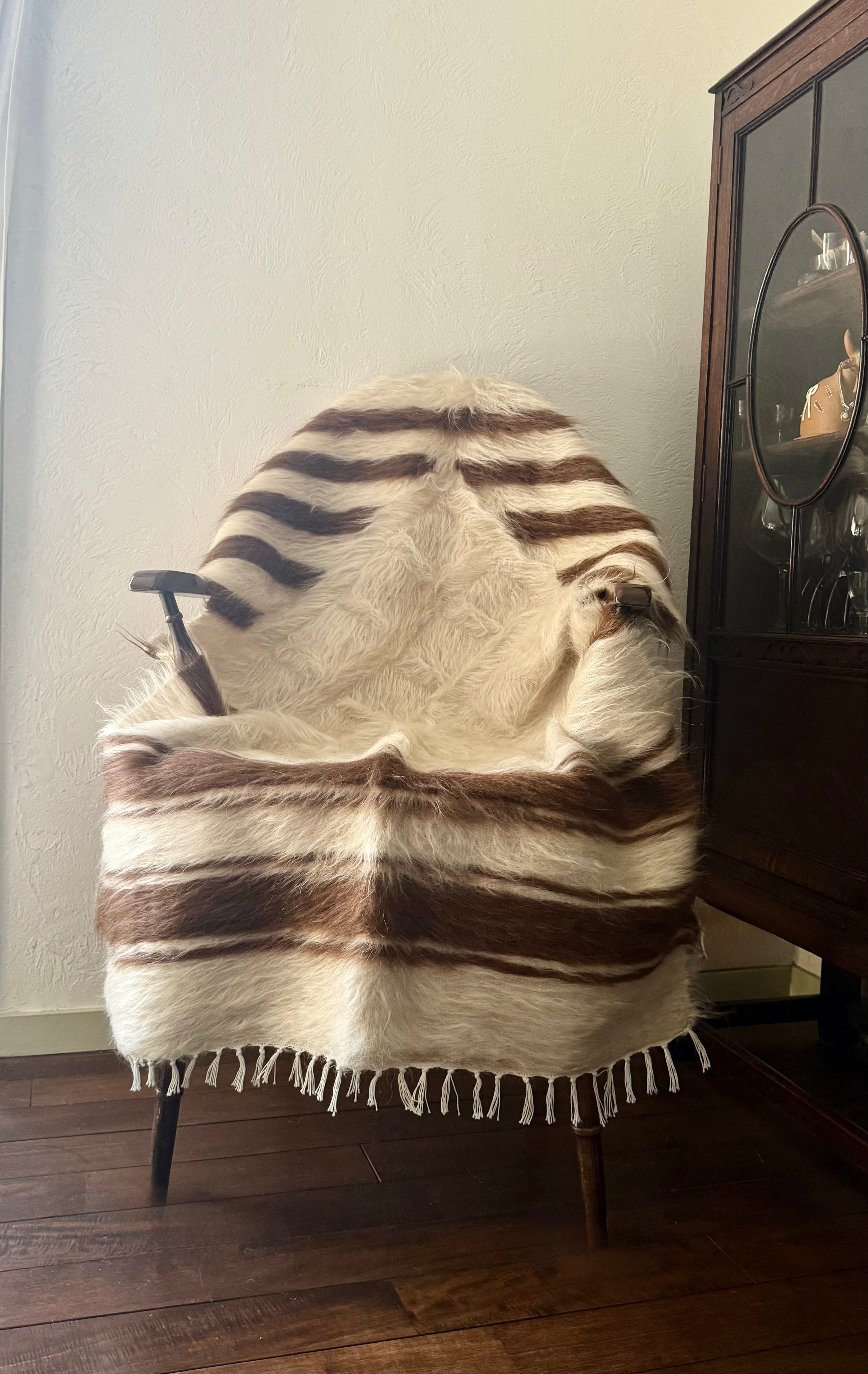 03 Vintage Afghanistan Rug Rose(ヴィンテージ アフガニスタン ラグ