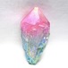 オーラクリスタル 原石 マルチカラー エレスチャル オーラ水晶 一点物 171-8736