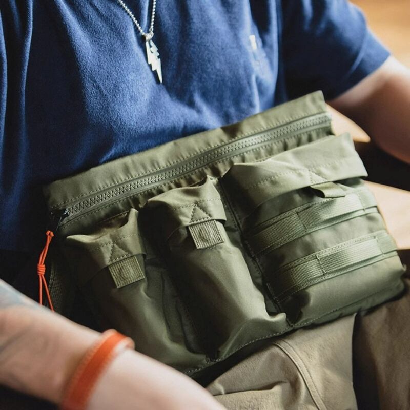 多機能マルチポケット付きワンショルダーバッグ A18180