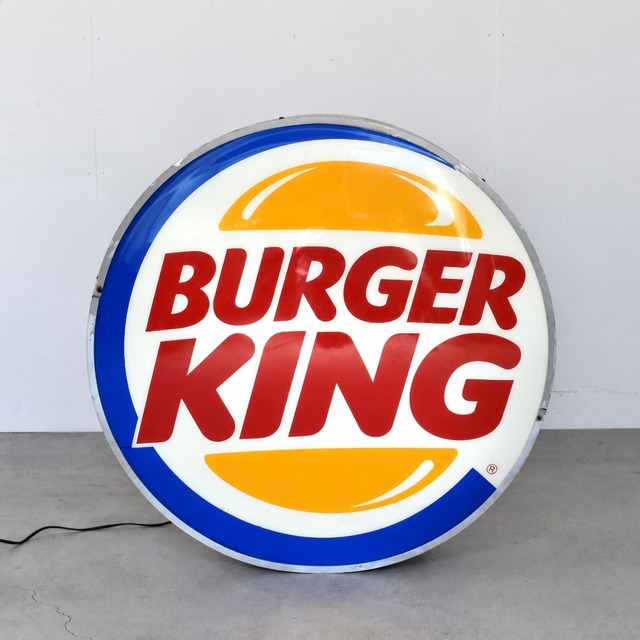 “BURGER KING” ILLUMINATED SIGN