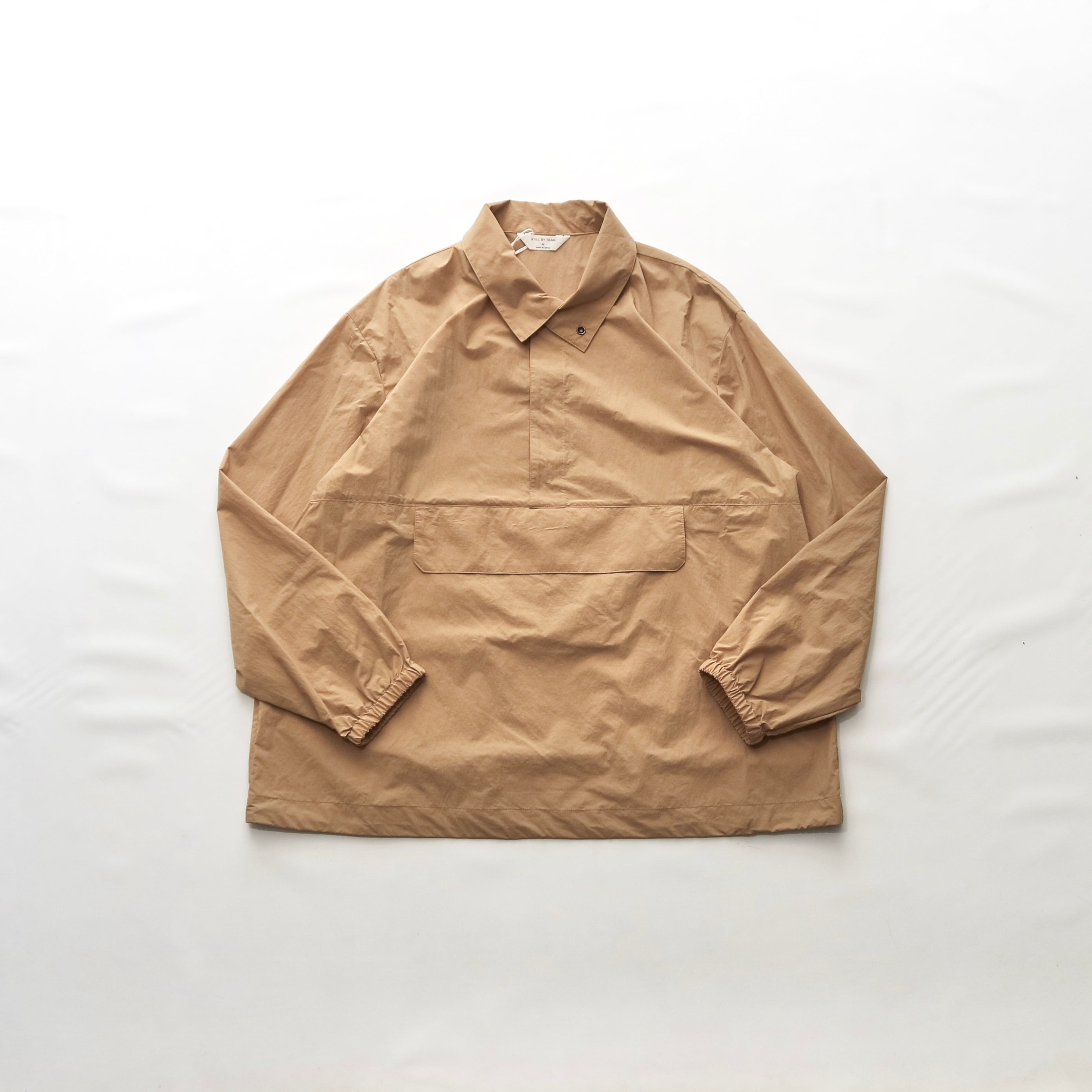STILL BY HAND スティルバイハンド】TASLAN NYLON PULLOVER JACKET 