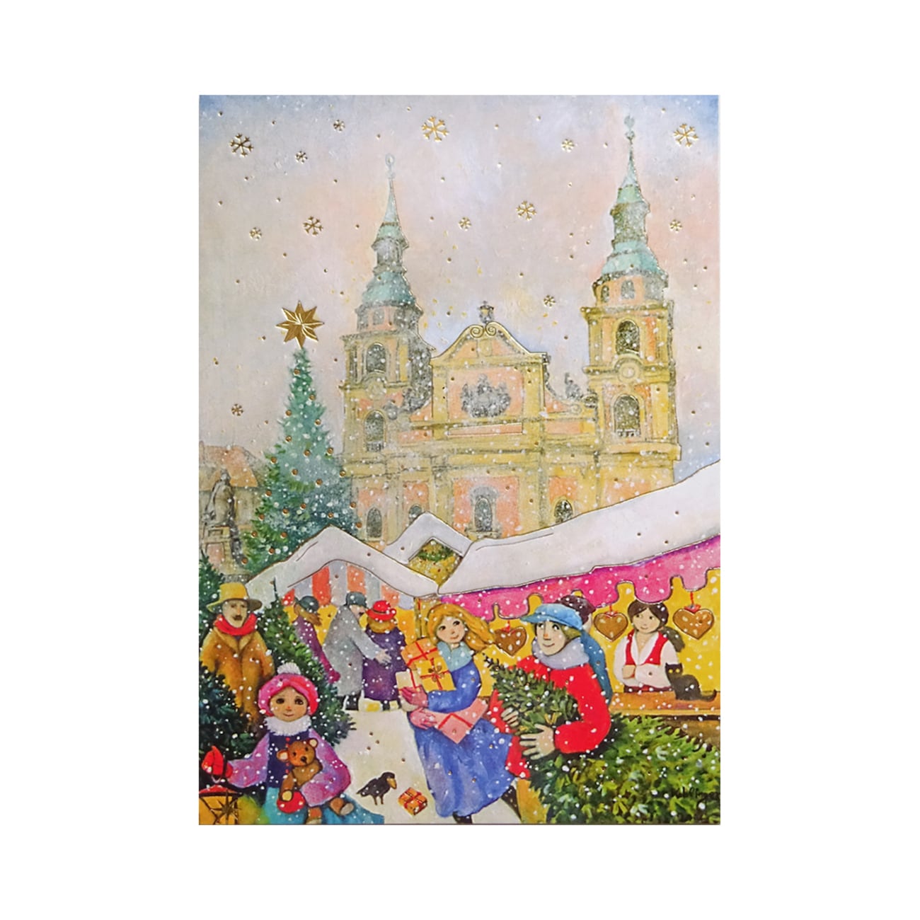 クリスマス ポストカード RENATE KOBLINGER オーストリア [Luka