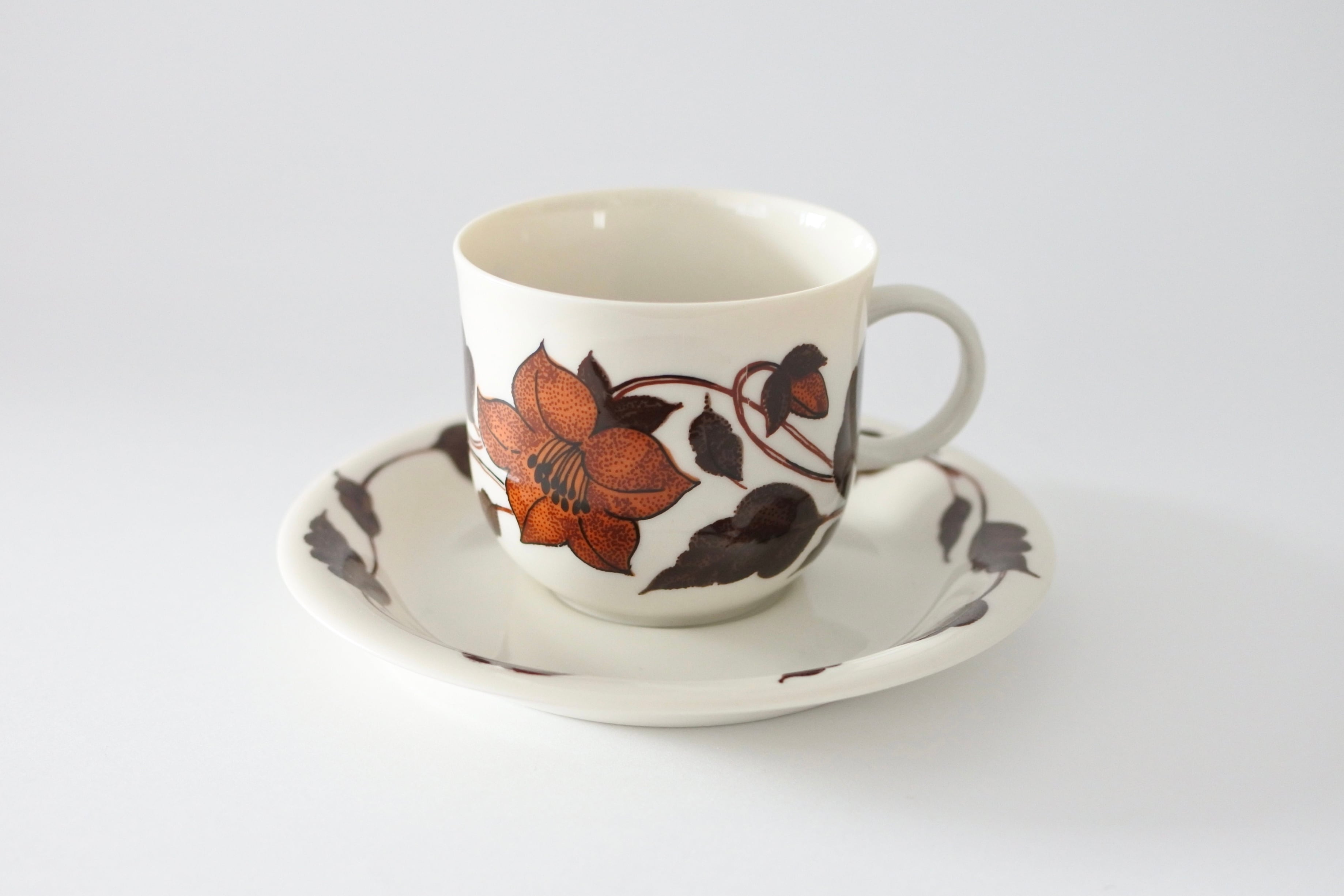 vintage ARABIA CAFÉ demitasse cup & saucer / ヴィンテージ アラビア カフェ デミタスカップ＆ソーサー |  cotory powered by BASE