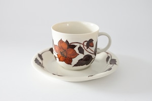 vintage ARABIA CAFÉ demitasse cup & saucer  / ヴィンテージ アラビア カフェ デミタスカップ＆ソーサー