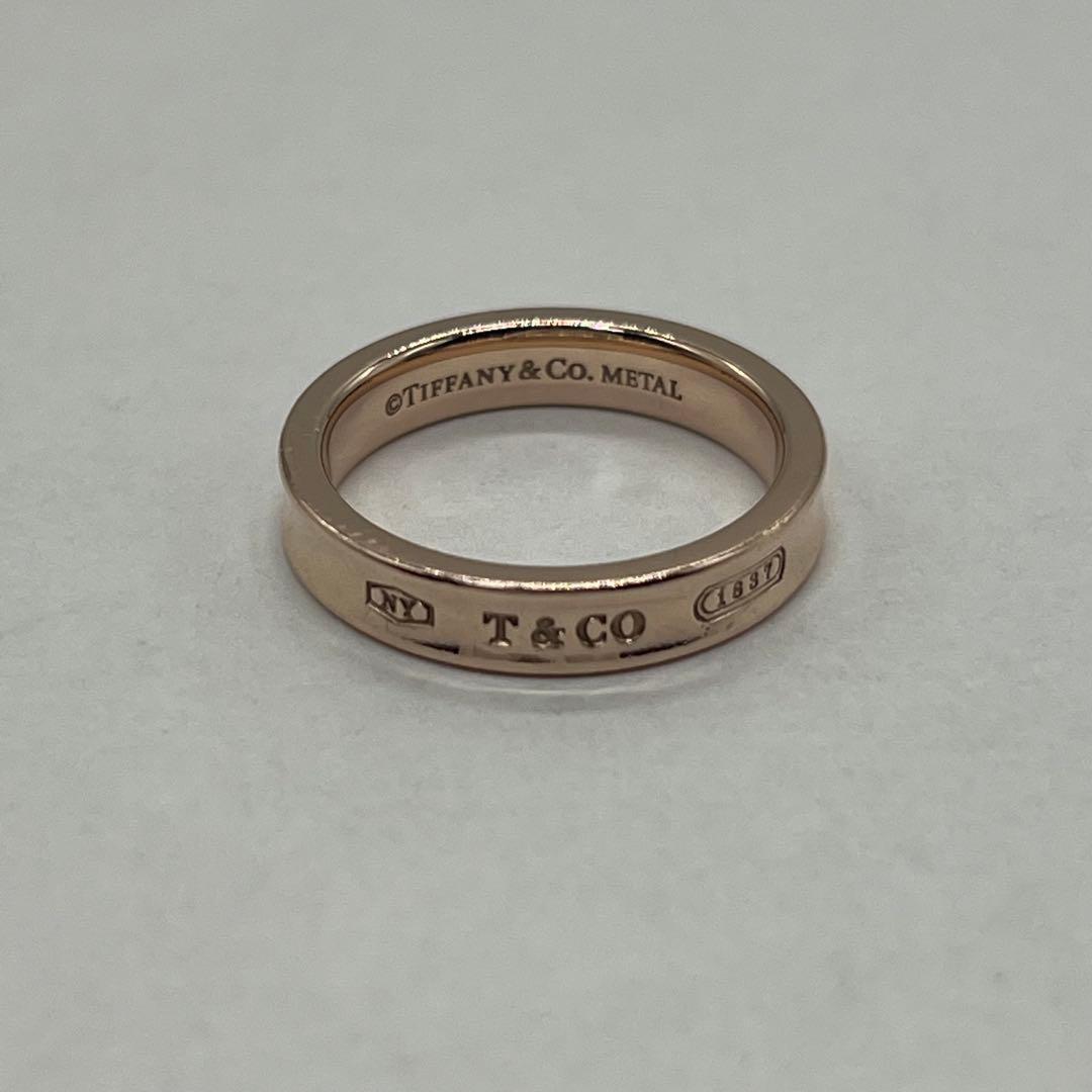 ティファニー TIFFANY 1837 ナロー リング 12号 ルベドメタル
