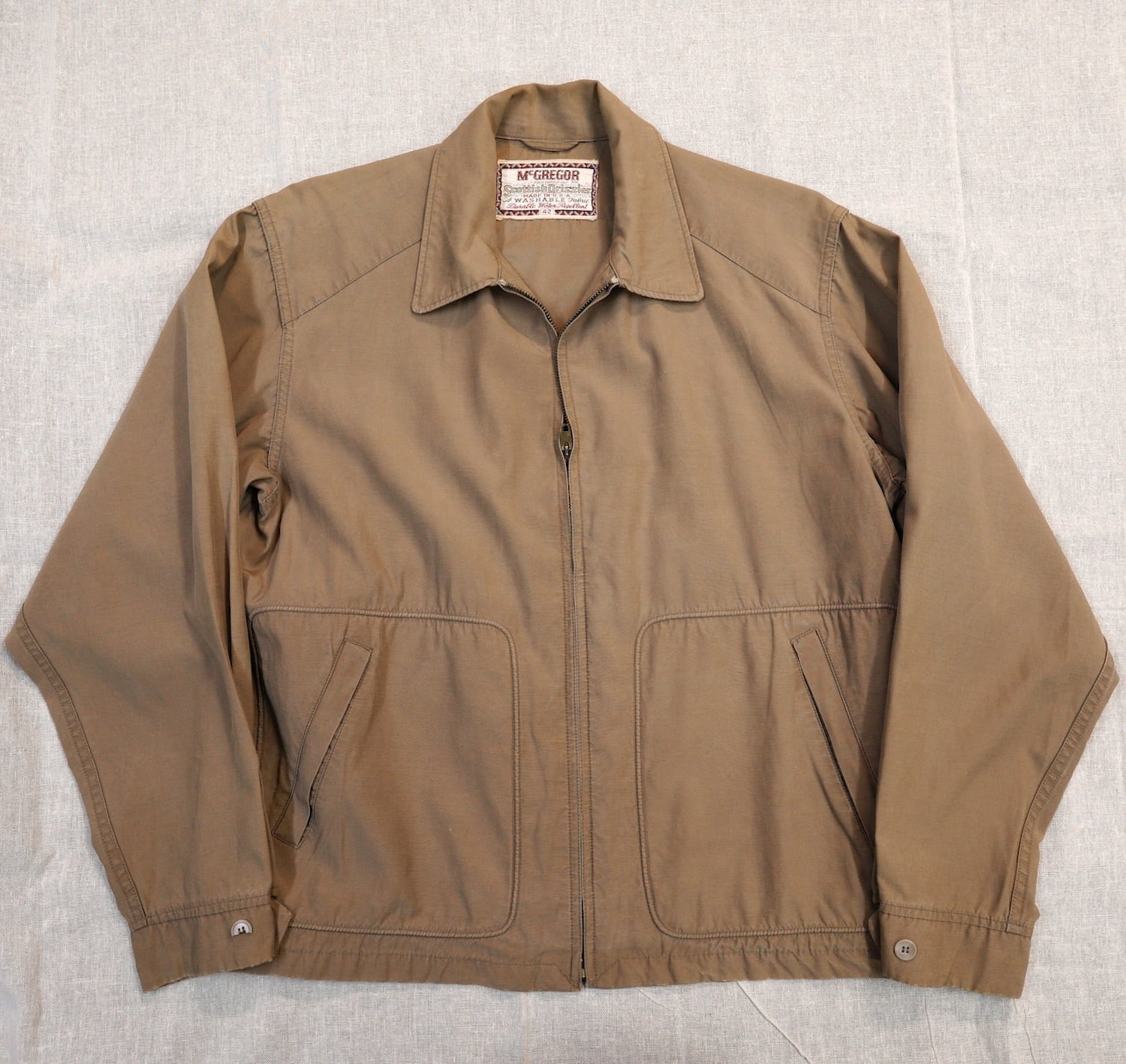 McGREGORMcGREGOR Scottish Drizzler 42 USA製 50s - ブルゾン