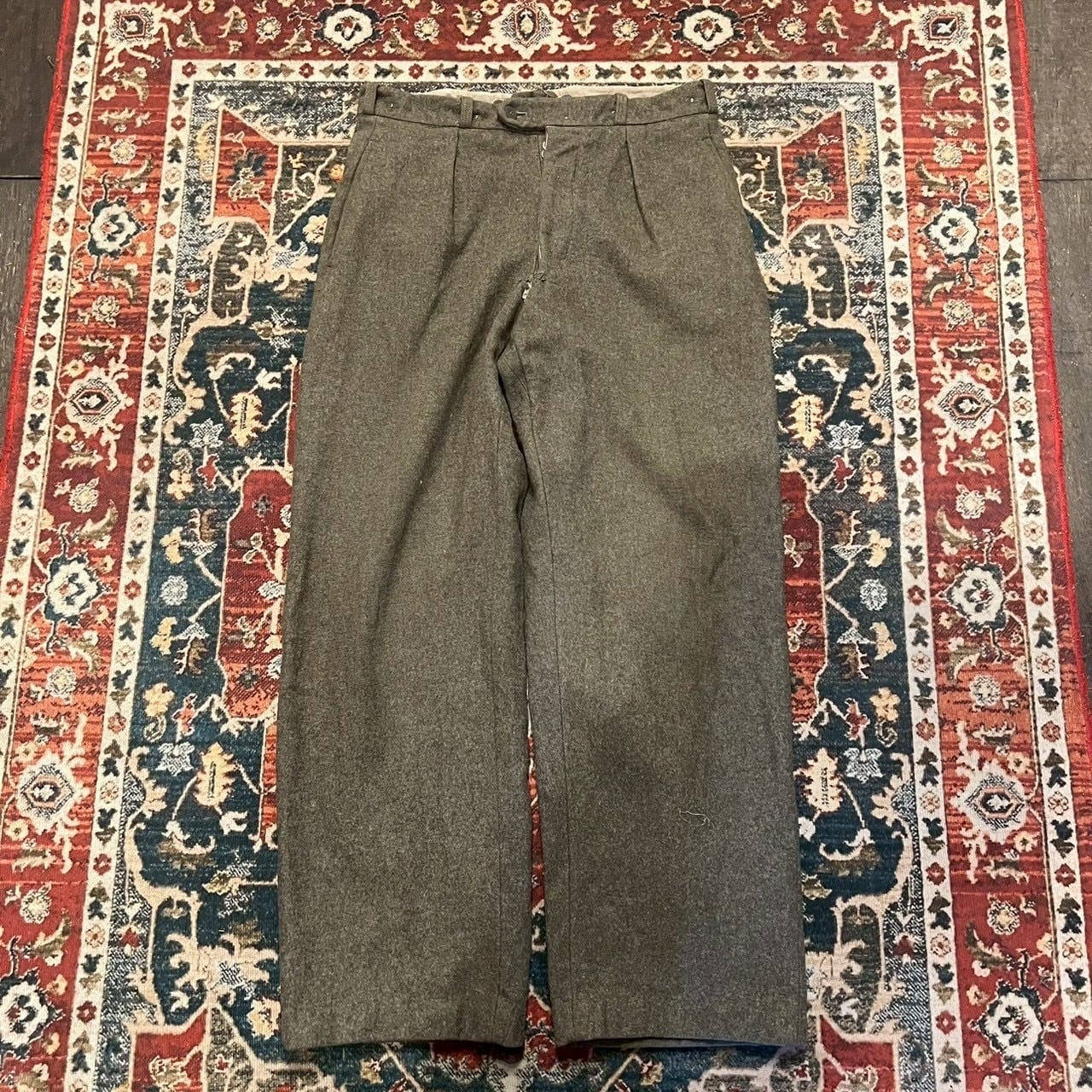 50s〜 スウェーデン軍 実物 CBV Swedish Army ウール パンツ W90cm