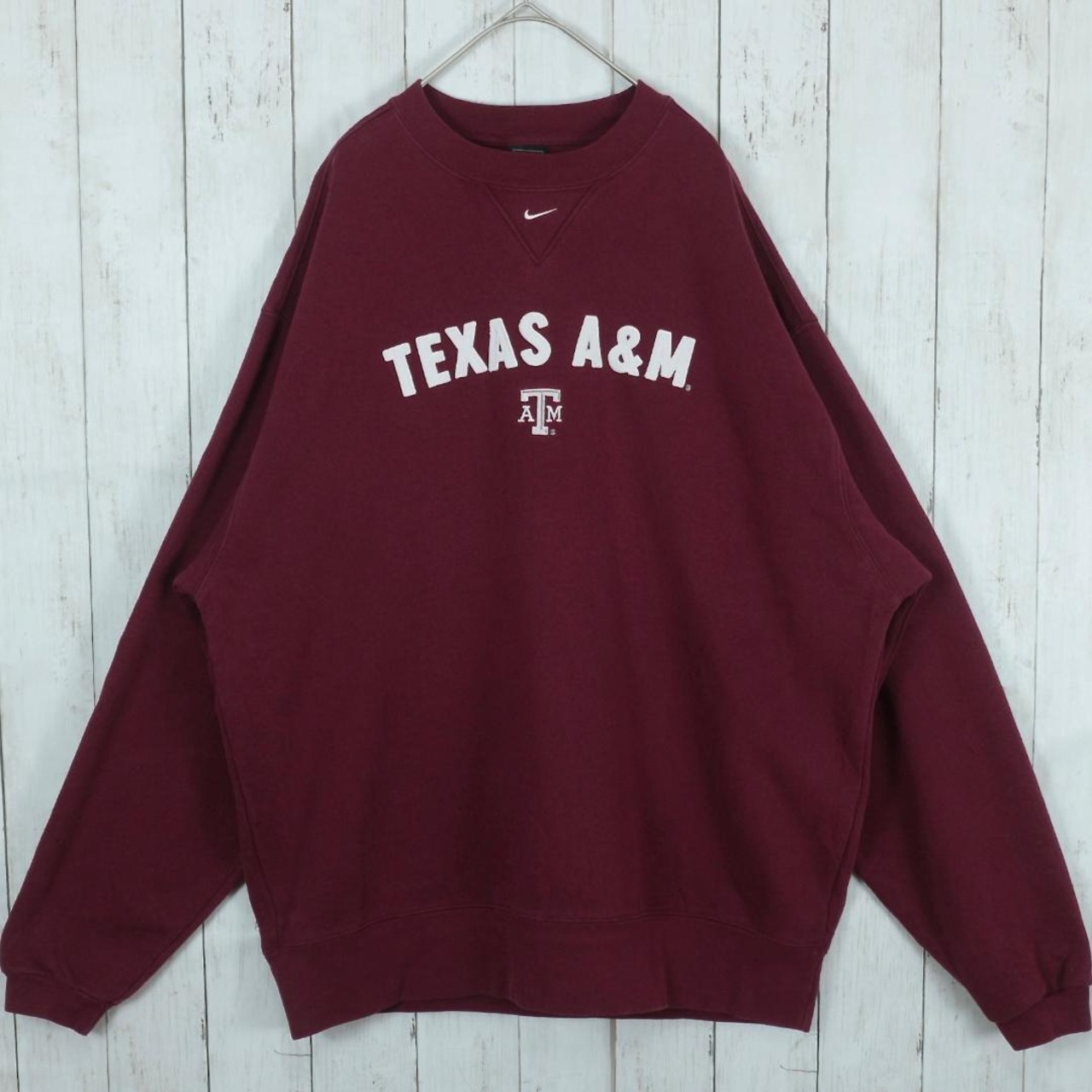 nike ナイキ スウェット テキサス USA カレッジ センターロゴ 90s 