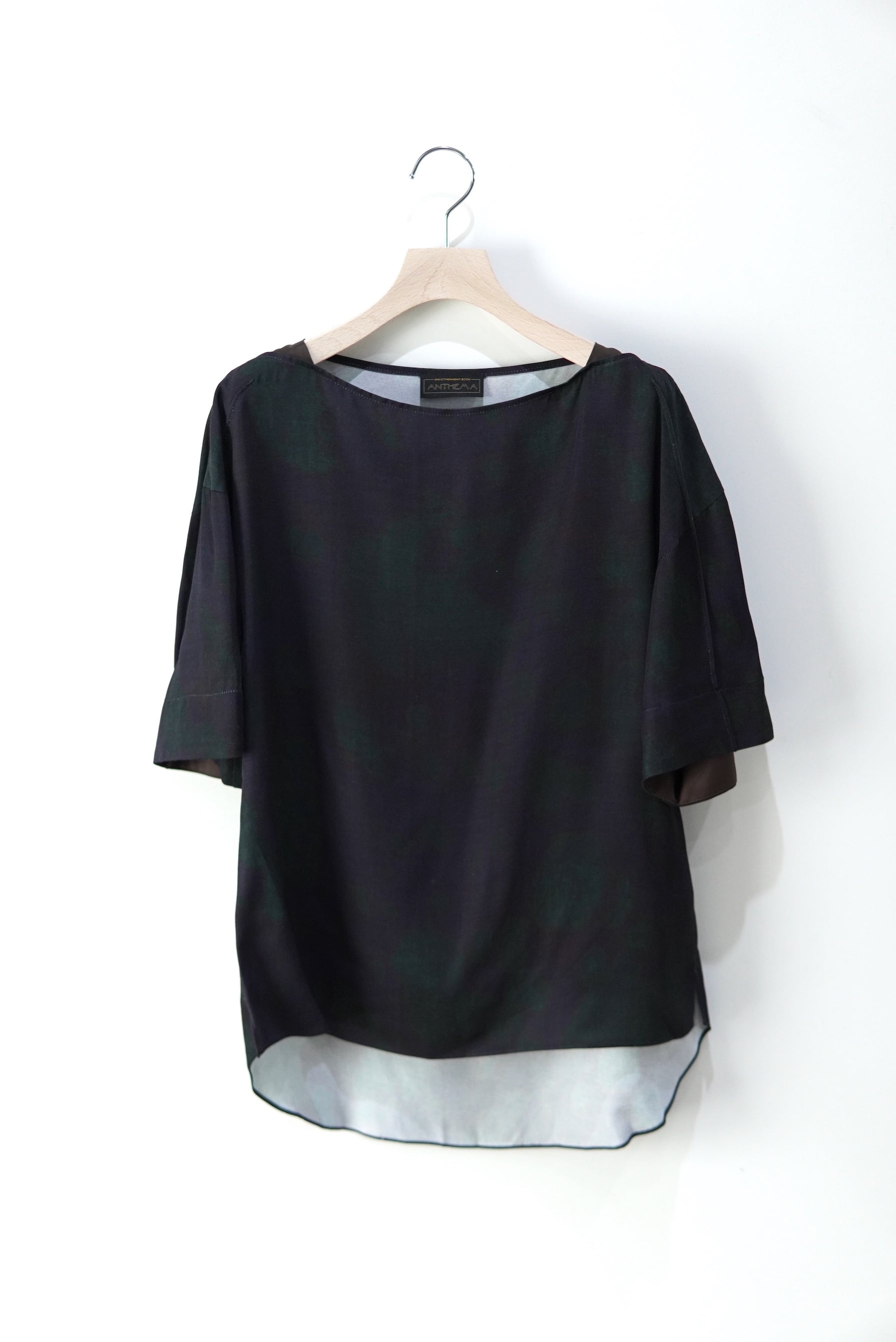ANTHEM A / LAYER PATTERN PRINTED S/S TOPS