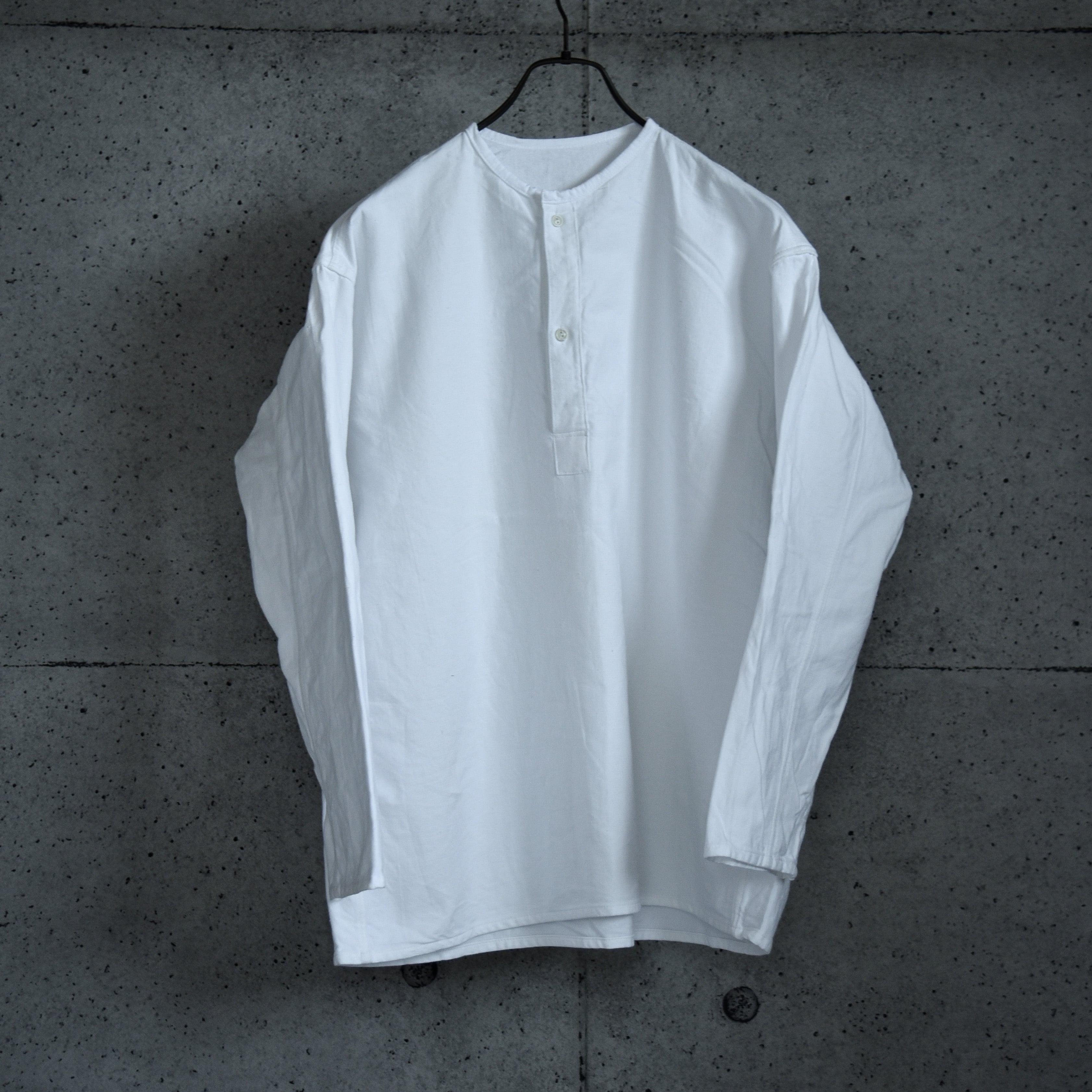 【DEAD STOCK】Russian Military Sleeping Shirts Henryneck 