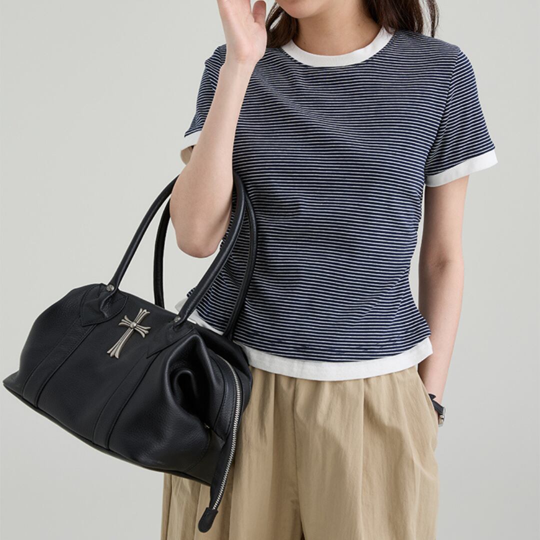 fake two piece striped short sleeve t shirt