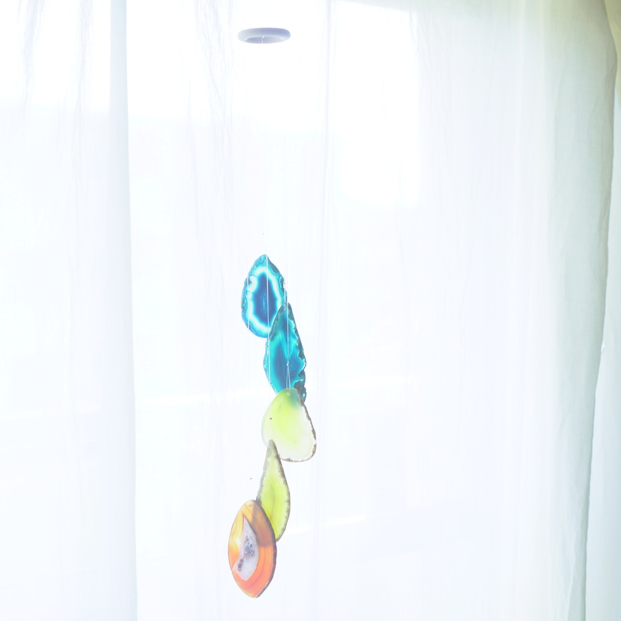 Warm Beach 09 - アゲートヒーリングチャイム / Agate Sun Catcher Wind Chime 894