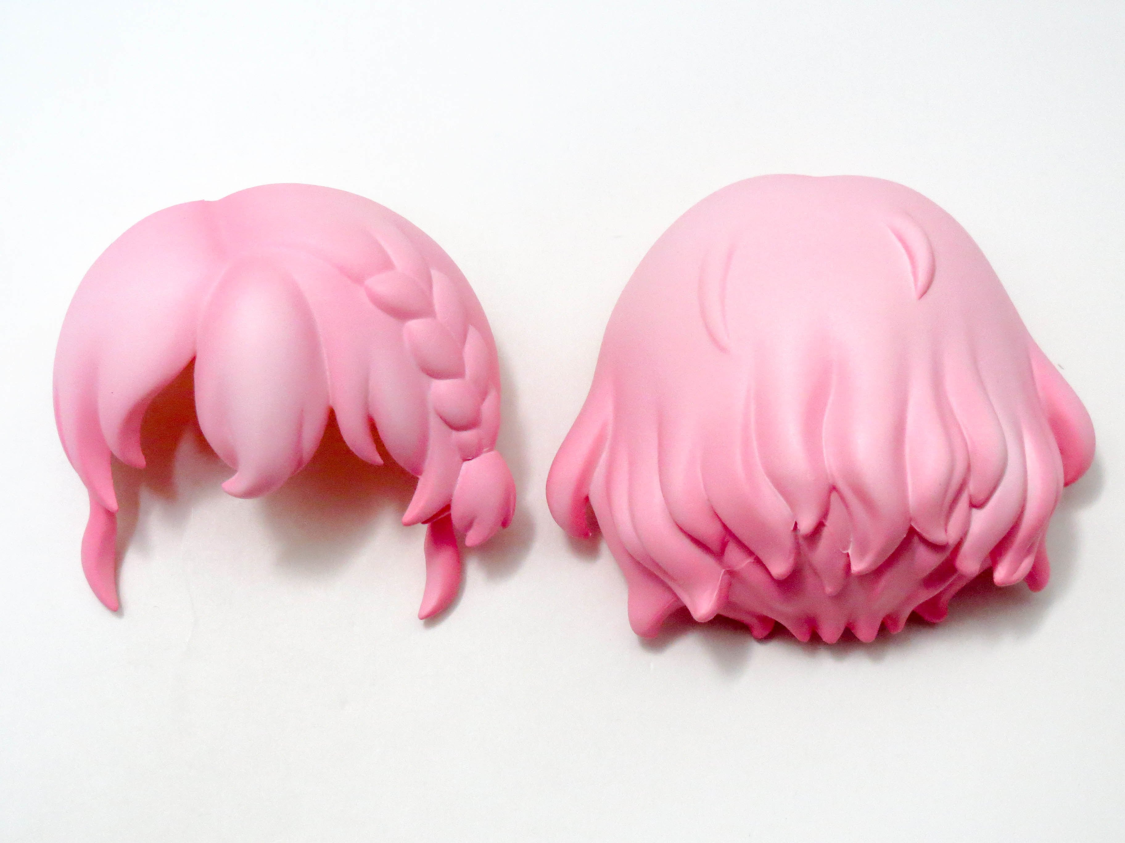 ねんどろいどこ〜で レオナ・ウェスト フォーチュンパーティ−サイリウムコーデR 髪パーツ ボブヘアー ねんどろいど