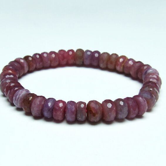 ルビー ブレスレット 9mm 一点物 おまかせ便 111-27576