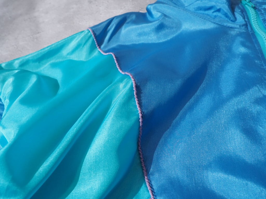 1980-90s ellesse transformation pale tone color blouson (made in Italy)